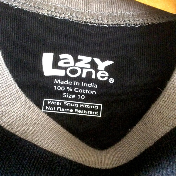 Lazy One Kid’s Forest Animals PJs Long John’s Base Layer Set Sz 10 NWT - Picture 8 of 12